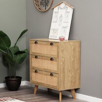 Small deals wicker dresser